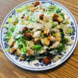 Caesar salad with chicken