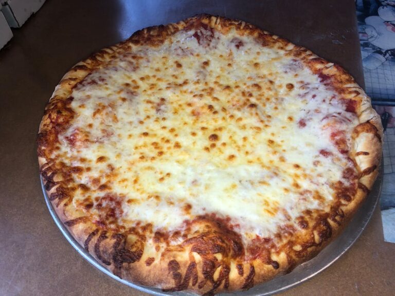 Classic cheese pizza